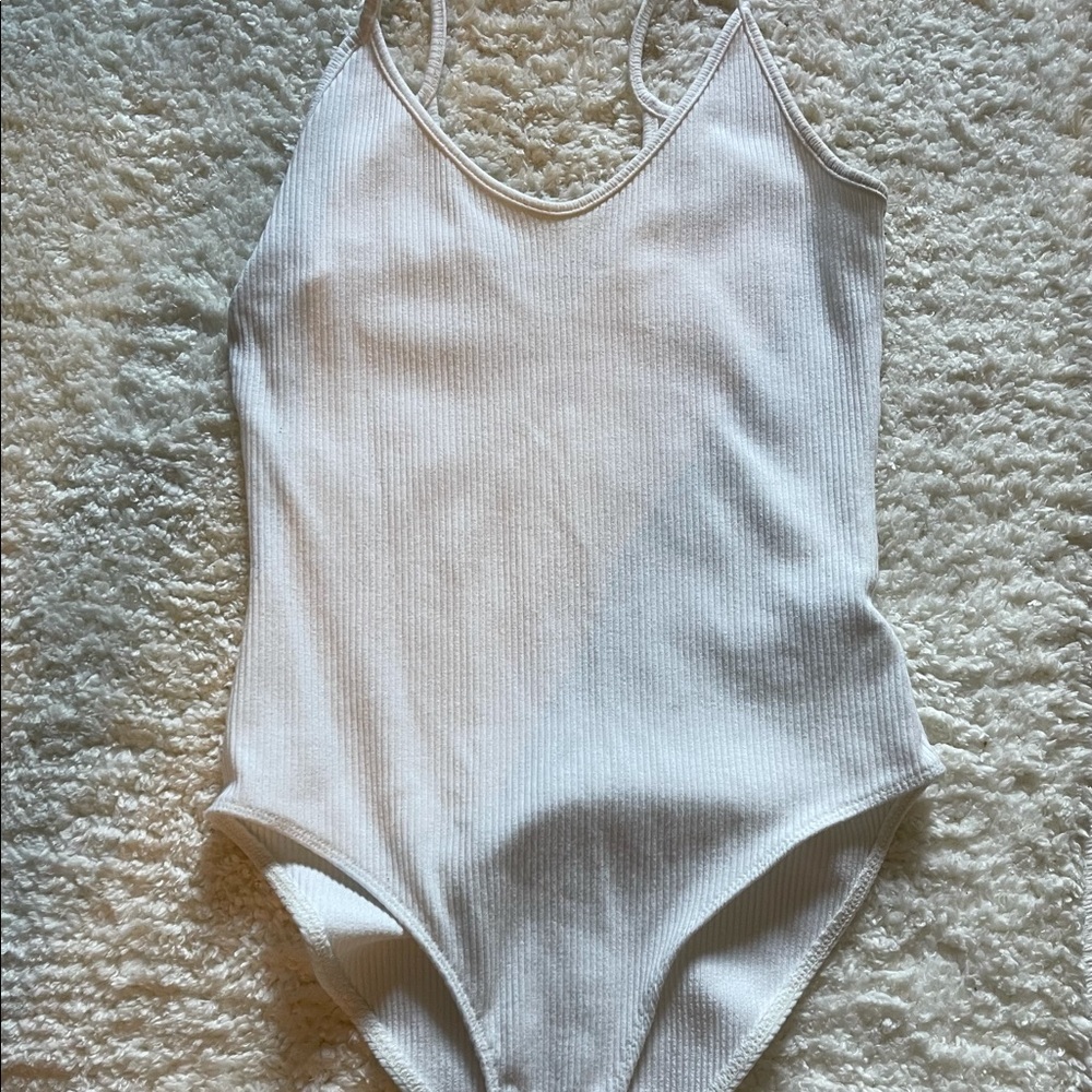 American Eagle White Bodysuit